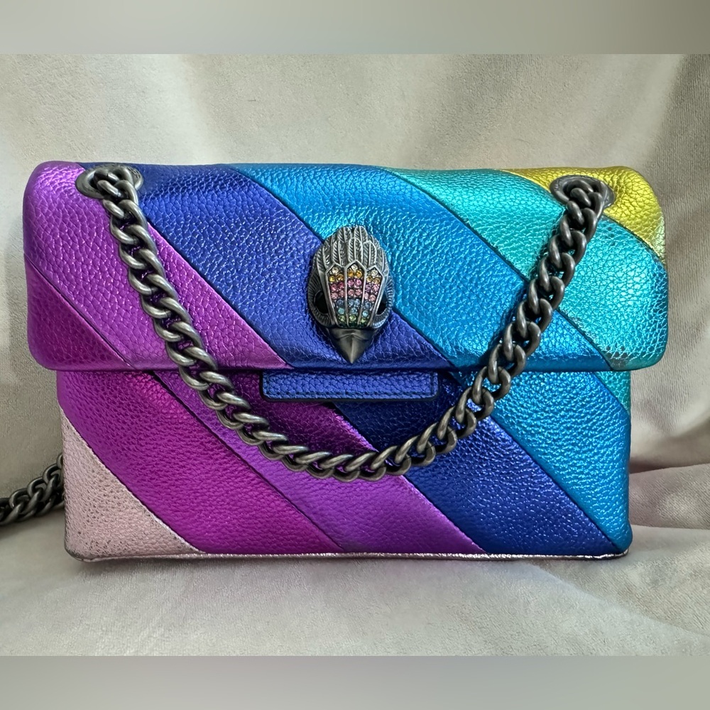 Kurt Geiger London- The Kensington mini rainbow purse